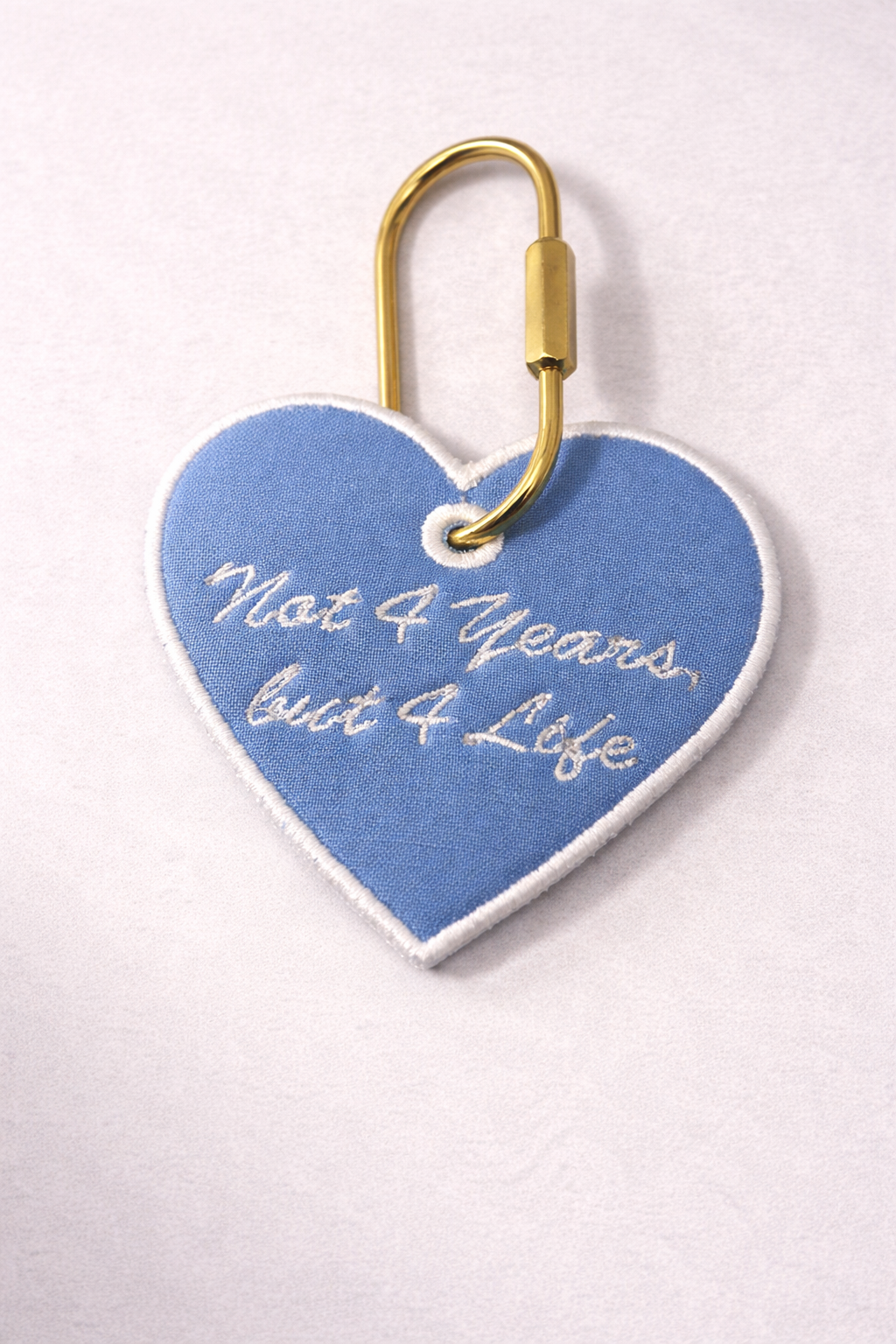 Personalized Embroidered Keychain | Custom Bag Charm