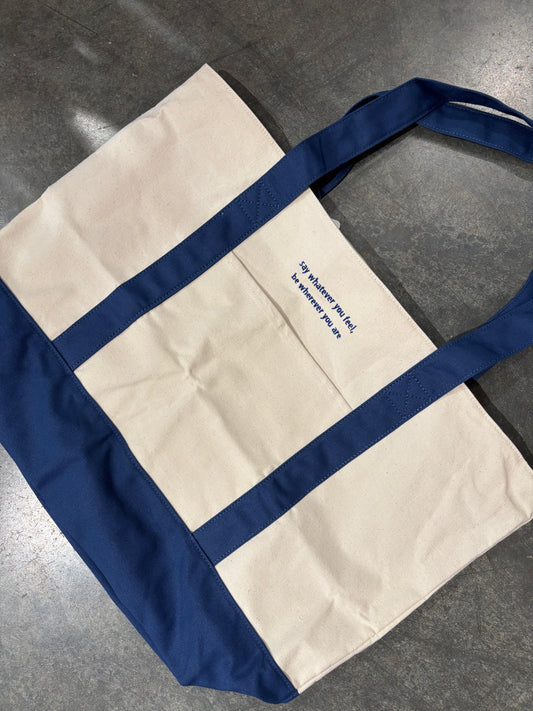 Personalized Embroidered Canvas Tote